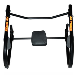 Aparelho Abdominal AB Three Profissional, Suporte p/ Anilhas – 440P – Polimet
