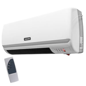 Aquecedor de Parede Elétrico 2 em 1 com Timer 2000W