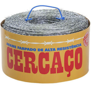 Arame farpado de aço 500 metros