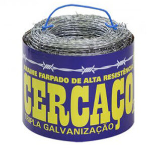 Arame farpado ZN3 500 metros