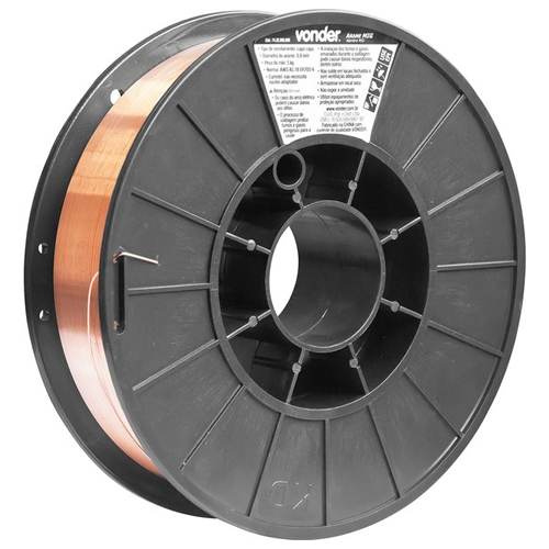 Arame MIG 0,8 mm, carretel com 5 kg