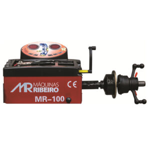 Balanceadora de Rodas Manual Vermelho Máquinas MR 100