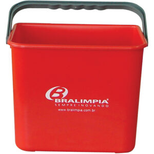 Balde vermelho 4 Litros – BA04VM