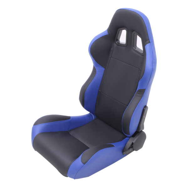Banco Automotivo Esportivo Preto e Azul