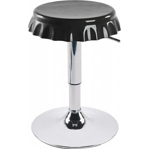 Banqueta Botcap Designer de Tampa de Garrafa – Preta