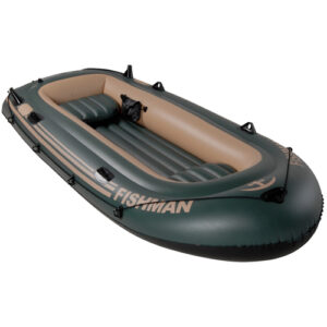 Barco Inflável, com Inflador e Remos – FISHMAN