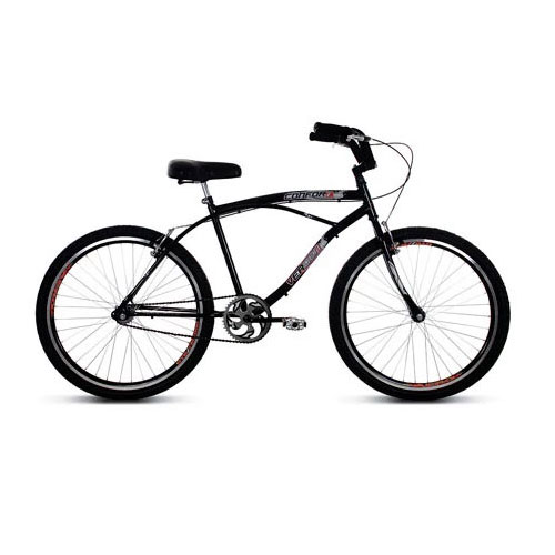 Bicicleta Aro 26 Confort Preto