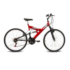 Bicicleta Aro 26 radikale Preto e Vermelho