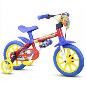 Bicicleta Infantil Menino Aro 12 Fireman Nathor