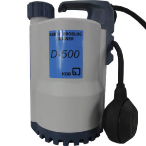 Bomba submersível hidrobloc drainer 1.1/4 monofásica- 110v – D500