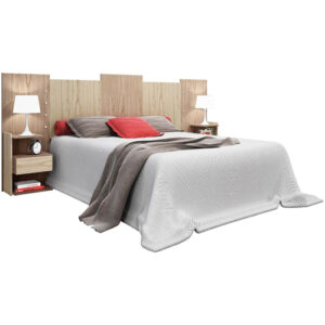 Cabeceira para Cama Box Casal com Criados Luna