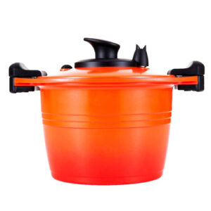Caçarola e tampa Vacuo com Revestimento Cerâmico Natural 20Cm 4 Litros