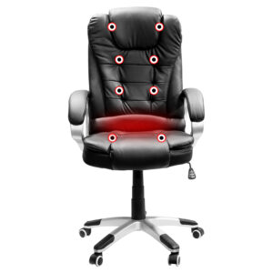 Cadeira de Escritório Luxo Massagem e Aquecimento – Bivolt