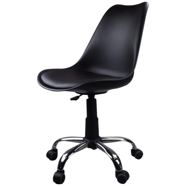 Cadeira Giratória Eames DKR Office – Preto – TCE15