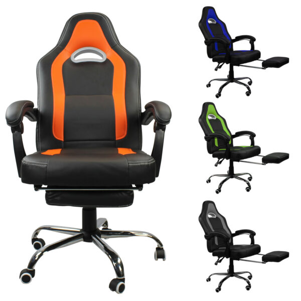 Cadeira Gamer com Encosto para pernas Reclinável Mars – TCGM