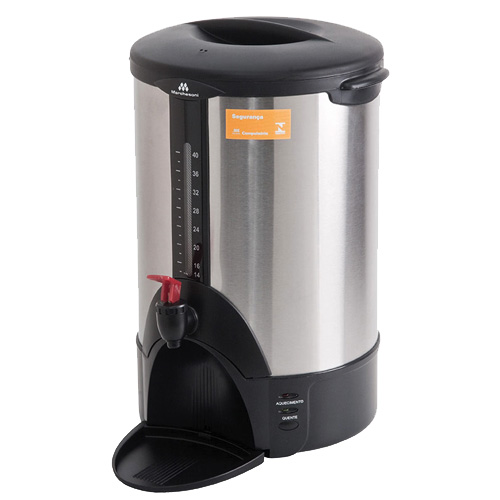 Cafeteira Automática, Corpo em aço escovado, 6 Litros, 1000W – Marchesoni