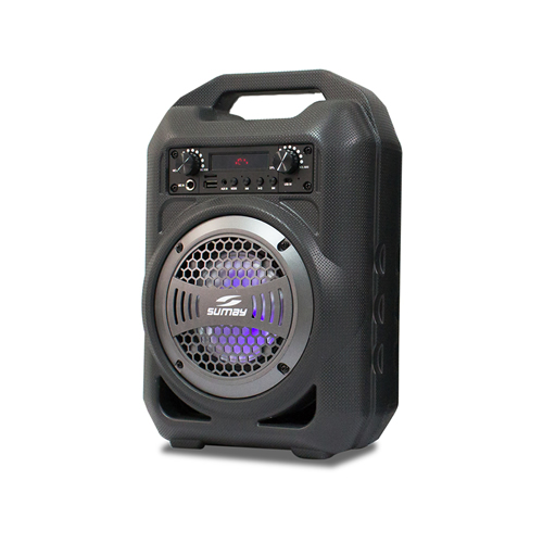 Caixa de Som Portátil 30w Cinza – CSP1302