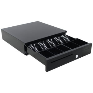 Caixa Registradora Gaveta para Dinheiro 40x42x10cm – Preta