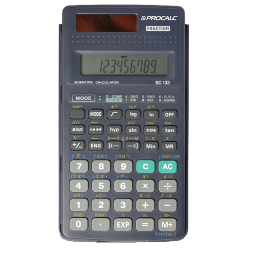 Calculadora Científica 10 + 2 Dígitos 139 Funções – SC133