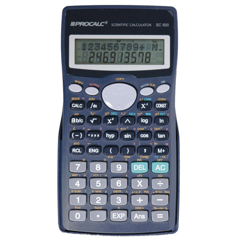 Calculadora Científica 10 + 2 Dígitos 401 Funções – SC500