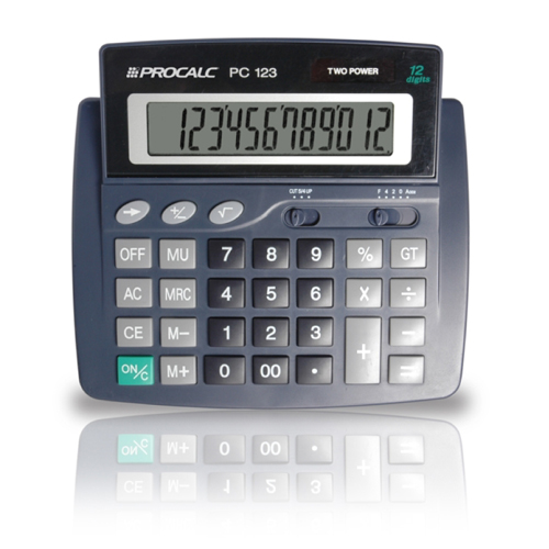 Calculadora de Mesa 12 Dígitos Extra Grandes – PC123