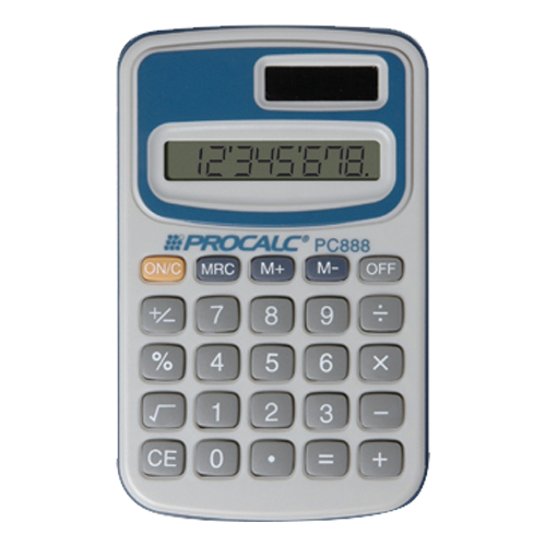 Calculadora Pessoal 8 Dígitos – PC888