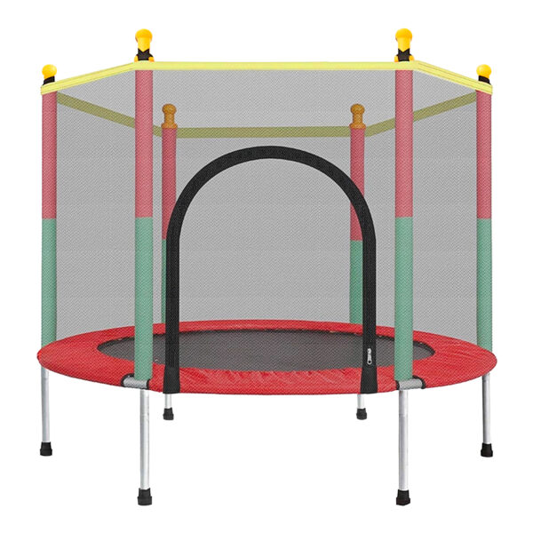 Cama Elástica 140cm com Rede de Proteção