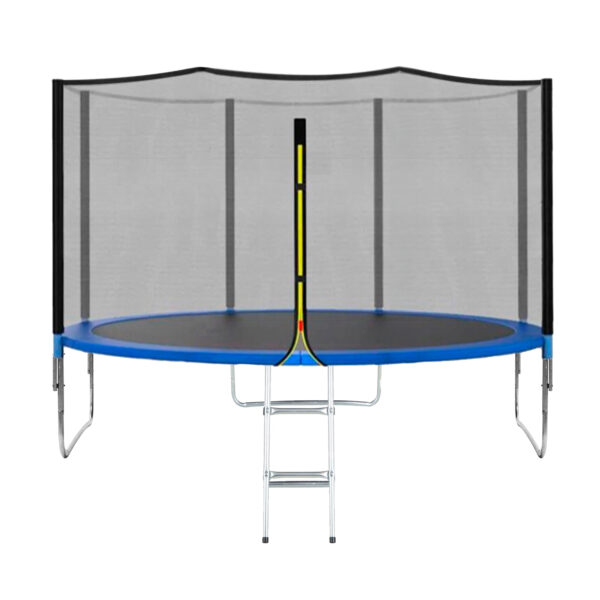 Cama Elástica 244cm com Rede e Proteção Diâmetro 8 Pés