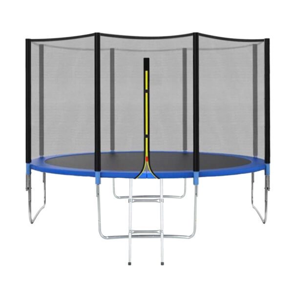 Cama Elástica 428cm com Escada e Rede de Proteção Diâmetro 14 Pés