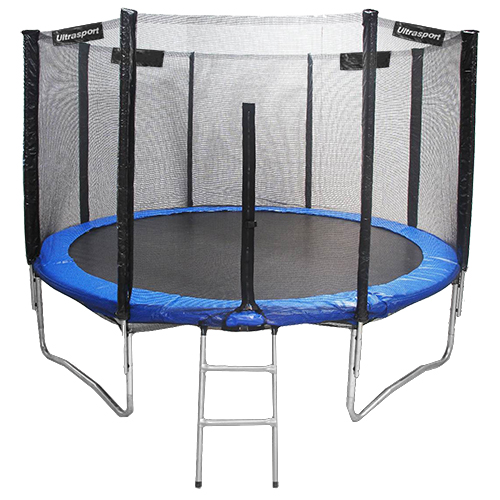 Cama Elástica 305 cm com Escada e Rede – Diâmetro 10 Pés