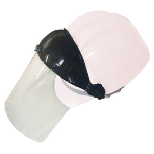 Capacete com Protetor Facial Incolor – Economy