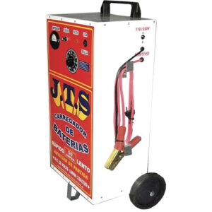Carregador de bateria 50 ampéres com carrinho de carga lenta e rápida auxiliar de partida- JTS003
