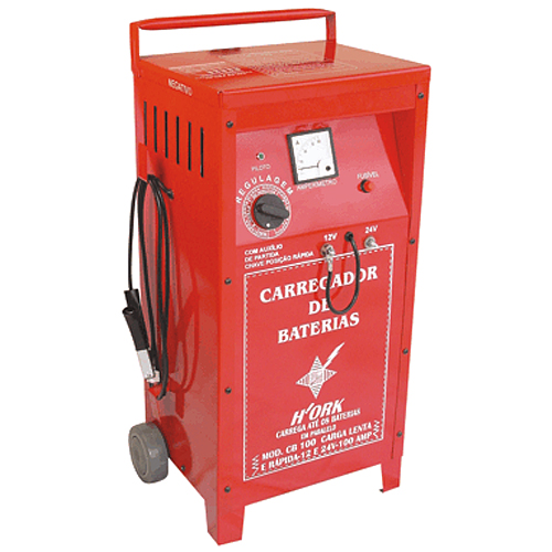 Carregador de Bateria -100 Amp -12 / 24V – CB100