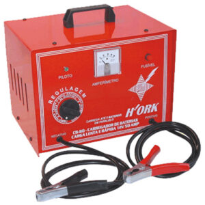 Carregador de bateria lenta / rápida /super rápida – 50 Amp – 12V – Mod.CB80