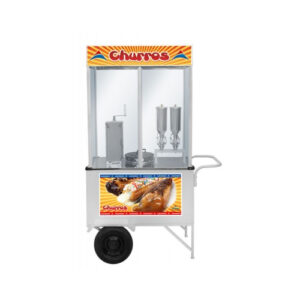 Carrinho de Churros com 2 Doceira e Masseiras