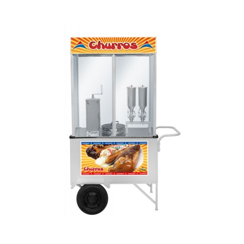 Carrinho de Churros com 2 Doceira e Masseiras