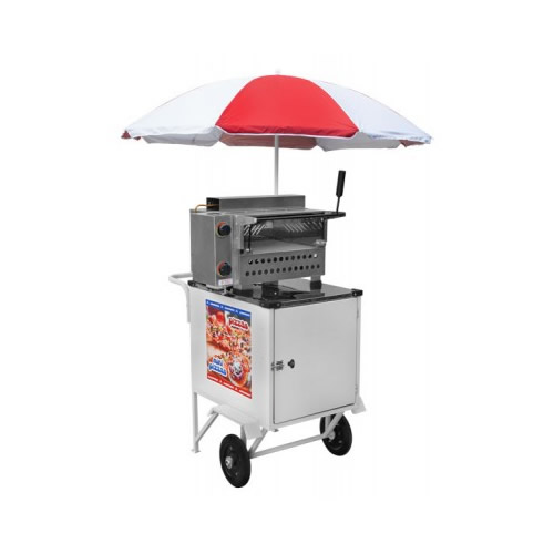 Carrinho Pizza e Mini Pizza Standard com Rodas Maciças