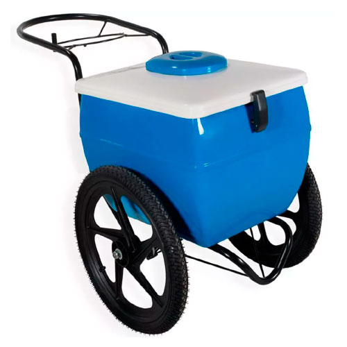 Carrinho Térmico de Sorvete Capacidade para 300 Picolés
