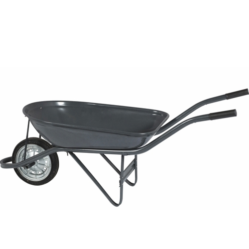 Carro de Mão, com pneu e caçamba de aço – 60 Litros