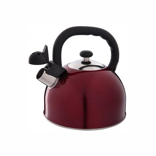 Chaleira Aço inox 2,5 Litros Mattina Vermelha 7706