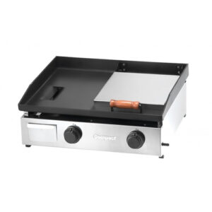 Chapa Bifeteira Lanche Compact Gás 60×50 com Prensa Abafador