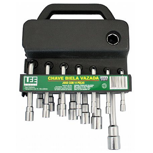 Chave Biela Vazada Jogo 14 Peças 6 a 22 (mm) – 672870