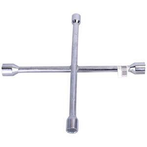 Chave de Roda Cruz 14 Polegadas 4 Bocas 17x19x21x23mm Profissional