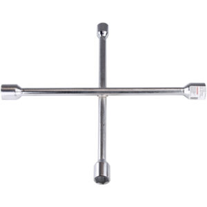 Chave de Roda Tipo Cruz 17-19mm 21-23mm – Aço Carbono – NCC17192123