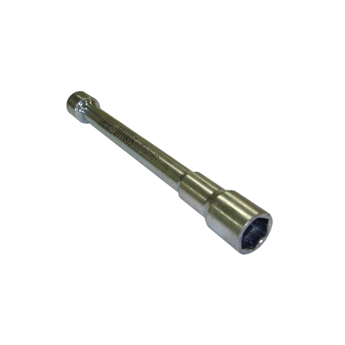 Chave de vela longa, com sextavado de 16mm e encaixe de 1/2
