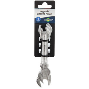 Chave Fixa 6 a 17mm – 6 Peças