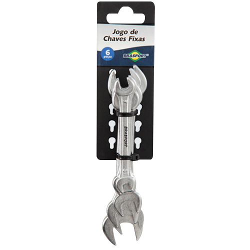 Chave Fixa 6 a 17mm – 6 Peças