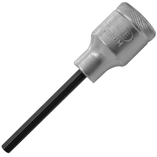 Chave soquete hexagonal longa encaixe 1/2 – in19l-10