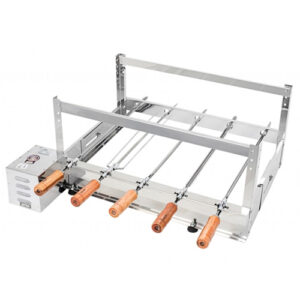 Churrasqueira Gira Bem Inox 5 Espetos – GBI-05