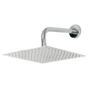 Chuveiro Ducha Inox Fixa Quadrado 25 x 25 cm – NCCFQD